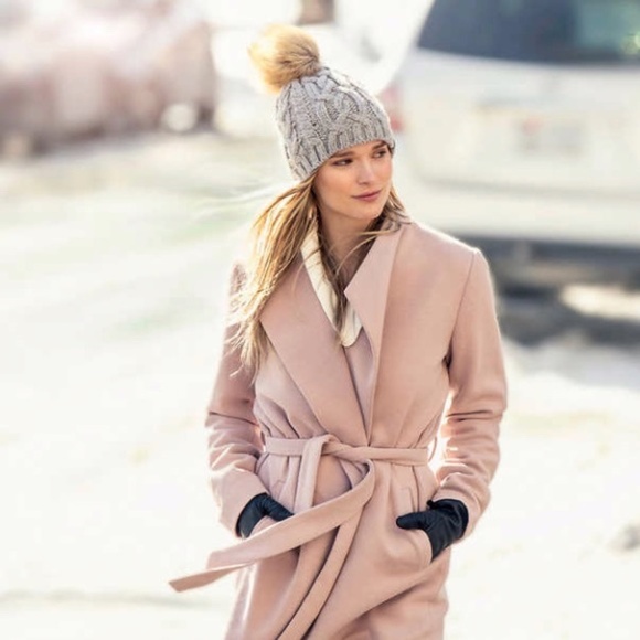 NEW Bula Wool Blend Pom Beanies, 2 PACK - Picture 3 of 4